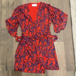 Charles Henry floral dress